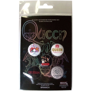 Queen - Killer Queen Button Badge Pack ryhmässä MERCHANDISE / Merch / Pop-Rock @ Bengans Skivbutik AB (5569298)