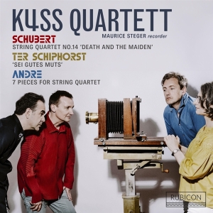 Kuss Quartett & Maurice Steger - Schubert: String Quartet No.14 'Death & The Maiden' ryhmässä CD @ Bengans Skivbutik AB (5569612)