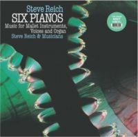 Reich Steve - Six Pianos (Coloured Vinyl) ryhmässä ME SUOSITTELEMME / Perjantain julkaisut / Perjantai 1 marraskuuta 2024 @ Bengans Skivbutik AB (5569735)