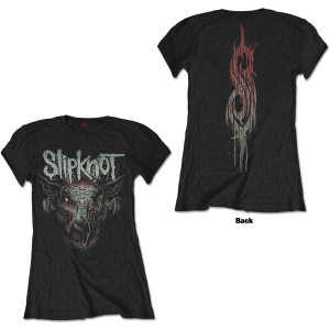 Slipknot - Infected Goat Lady Bl T-Shirt ryhmässä MERCHANDISE / T-paita / Hårdrock @ Bengans Skivbutik AB (5569963r)