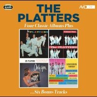 The Platters - Four Classic Albums Plus ryhmässä ME SUOSITTELEMME / Perjantain julkaisut / Perjantai 29 marraskuuta 2024 @ Bengans Skivbutik AB (5570115)