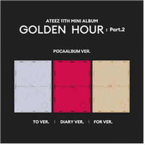 Ateez - Golden Hour : Part 2 (Pocaalbum Ver.) ryhmässä ME SUOSITTELEMME / Perjantain julkaisut / Perjantai 29 marraskuuta 2024 @ Bengans Skivbutik AB (5570156)