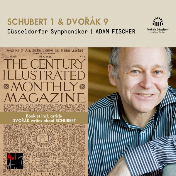 Adam Fischer & Düsseldorfer Symphoniker - Schubert 1 & Dvorák 9 ryhmässä CD / Klassiskt @ Bengans Skivbutik AB (5570583)