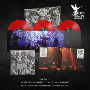 Masters Hammer - Live Occult Rituals (3 Lp Red Vinyl ryhmässä ME SUOSITTELEMME / Perjantain julkaisut / Perjantai 29 marraskuuta 2024 @ Bengans Skivbutik AB (5570632)