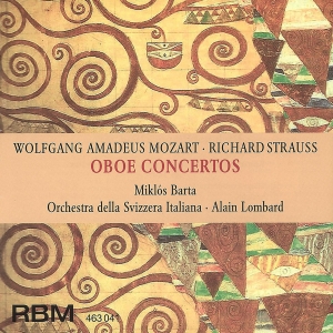 Miklos Barta - Mozart/Strauss - Oboe Concertos ryhmässä CD / Klassiskt @ Bengans Skivbutik AB (5570676)