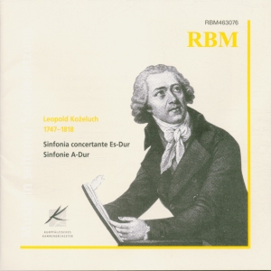 Kurpfälzisches Kammerorchester - Leopold Kozeluch - Sinfonia Concert ryhmässä CD / Klassiskt @ Bengans Skivbutik AB (5570683)