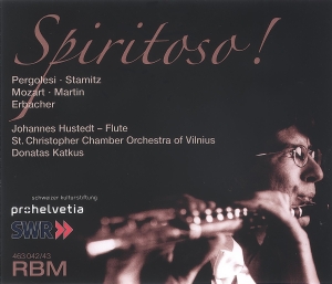 Johannes Hustedt - Spiritoso! - Flute Concertos By Per ryhmässä CD / Klassiskt @ Bengans Skivbutik AB (5570708)
