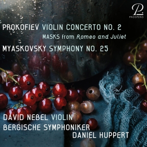 David Nebel Daniel Huppert Bergis - Sergei Prokofiev: Violin Concerto N ryhmässä CD / Klassiskt @ Bengans Skivbutik AB (5570835)