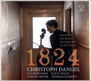 Christoph Dangel - 1824 - Works For Cello & Guitar ryhmässä CD / Klassiskt @ Bengans Skivbutik AB (5570840)