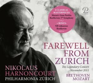 Nikolaus Harnoncourt Philharmonia - Farewell From Zurich - The Legendar ryhmässä CD / Klassiskt @ Bengans Skivbutik AB (5570872)