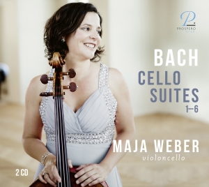 Maja Weber - J. S. Bach: Cello Suites Bwv 1007-1 ryhmässä CD @ Bengans Skivbutik AB (5570874)