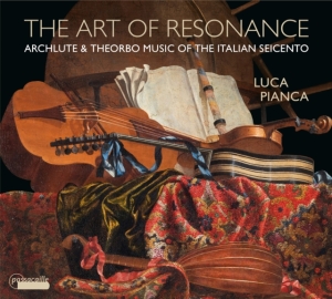 Luca Pianca - The Art Of Resonance - Archlute & T ryhmässä CD @ Bengans Skivbutik AB (5571289)