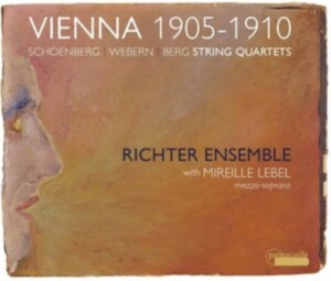 Richter Ensemble Mireille Lebel - Vienna 1905-1910 - String Quartets ryhmässä CD / Klassiskt @ Bengans Skivbutik AB (5571315)
