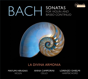 Mayumi Hirasaki Lorenzo Ghielmi - J. S. Bach: Sonatas For Violin & B. ryhmässä CD / Klassiskt @ Bengans Skivbutik AB (5571327)