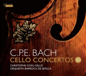 Christophe Coin/Orquesta Barroca Se - C. P. E Bach: Cello Concertos Wq. 1 ryhmässä CD / Klassiskt @ Bengans Skivbutik AB (5571395)