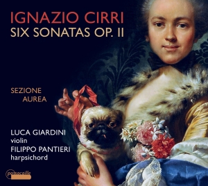 Sezione Aurea - Ignazio Cirri - Six Sonatas ryhmässä CD @ Bengans Skivbutik AB (5571404)