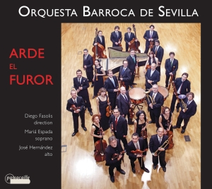 Orquesta Barroca De Sevilla - Arde El Furor - Andalusische Musik ryhmässä CD / Klassiskt @ Bengans Skivbutik AB (5571411)