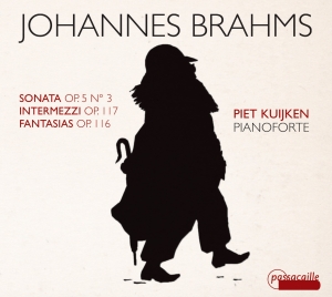 Piet Kuijken - Johannes Brahms - Piano Sonata In F ryhmässä CD @ Bengans Skivbutik AB (5571426)