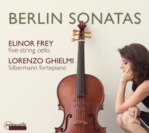 Elinor Frey Lorenzo Ghielmi - Berlin Sonatas - Cello Sonatas ryhmässä CD @ Bengans Skivbutik AB (5571431)