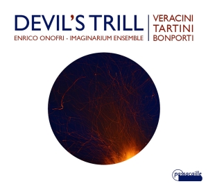 Enrico Onofri Imaginarium Ensemble - The Devil's Trill - Violin Sonatas ryhmässä CD / Klassiskt @ Bengans Skivbutik AB (5571449)