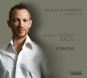 Figueiredo Nicolau De - Johann Christian Bach - Harpsichord ryhmässä CD / Klassiskt @ Bengans Skivbutik AB (5571473)
