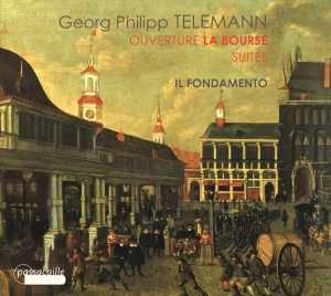 Paul Dombrecht/Il Fondamento - Georg Philipp Telemann - Overture L ryhmässä CD @ Bengans Skivbutik AB (5571475)