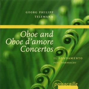 Dombrecht/Il Fondamento - Georg Philipp Telemann - Oboe & Obo ryhmässä CD / Klassiskt @ Bengans Skivbutik AB (5571628)