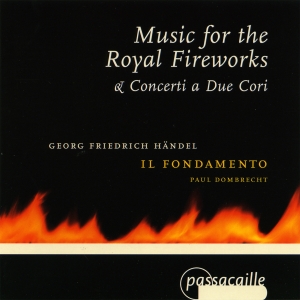 Paul Dombrecht Il Fondamento - Georg Friedrich Händel - Music For ryhmässä CD @ Bengans Skivbutik AB (5571634)