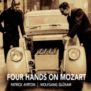 Patrick Ayrton & Wolfgang Glüxam - Four Hands On Mozart ryhmässä CD / Klassiskt @ Bengans Skivbutik AB (5571660)
