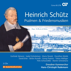 Heinrich Schütz - Heinrich Schütz - Psalmen & Frieden ryhmässä CD / Klassiskt @ Bengans Skivbutik AB (5572357)