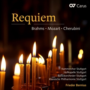 Johannes Brahms Wolfgang Amadeus M - Brahms/Mozart/Cherubini: Requiem ryhmässä CD @ Bengans Skivbutik AB (5572360)