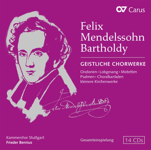 Felix Mendelssohn Bartholdy - Felix Mendelssohn Bartholdy: Sacred ryhmässä CD / Klassiskt @ Bengans Skivbutik AB (5572364)