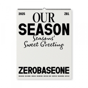 Zerobaseone - 2025 Wall Calendar (Our Season) ryhmässä MERCHANDISE / Merch / K-Pop @ Bengans Skivbutik AB (5572760)