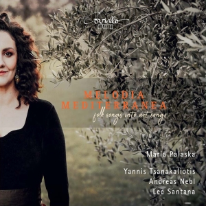 Maria Palaska - Melodia Mediterranea - Folk Songs I ryhmässä CD @ Bengans Skivbutik AB (5573255)