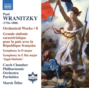 Czech Chamber Philharmonic Orchestr - Wranitzky: Orchestral Works, Vol. 8 ryhmässä CD @ Bengans Skivbutik AB (5573273)