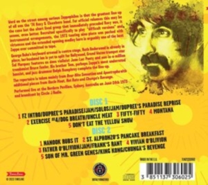 Zappa Frank - Live In Australia 1973 ryhmässä CD @ Bengans Skivbutik AB (5573612)