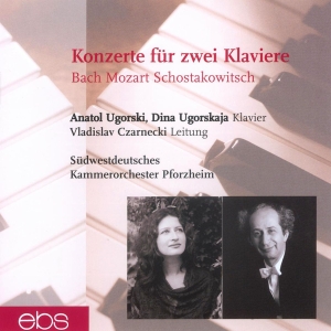 Anatol Ugorski Dina Ugorskaja Vla - Bach/Mozart/Shostakovich - Concerto ryhmässä CD / Klassiskt @ Bengans Skivbutik AB (5573859)
