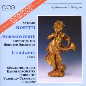 Ifor James - Antonio Rosetti: Concertos For Horn ryhmässä CD / Klassiskt @ Bengans Skivbutik AB (5573875)