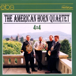 The American Horn Quartet - 4X4 ryhmässä CD / Klassiskt @ Bengans Skivbutik AB (5573877)