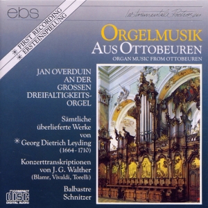 Jan Overduin - Organ Music From Ottobeuren ryhmässä CD / Klassiskt @ Bengans Skivbutik AB (5573879)