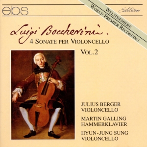 Julius Berger Martin Galling Hyun - Luigi Boccherini: 4 Sonate Per Viol ryhmässä CD @ Bengans Skivbutik AB (5573883)