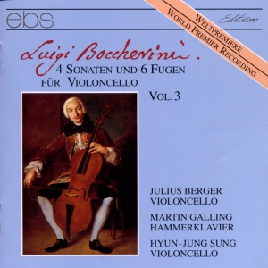 Julius Berger Martin Galling Hyun - Luigi Boccherini: 4 Sonatas & 6 Fug ryhmässä CD / Klassiskt @ Bengans Skivbutik AB (5573884)