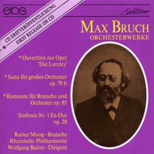 Rainer Moog Wolfgang Balzer Rhein - Max Bruch: Works For Orchestra ryhmässä CD / Klassiskt @ Bengans Skivbutik AB (5573894)