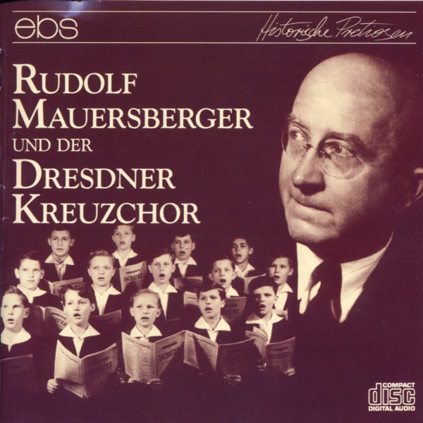 Various Composers - Rudolf Mauersberger & Dresdner Kreu ryhmässä CD / Myydyimmät @ Bengans Skivbutik AB (5573928)