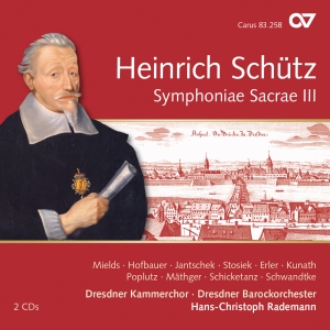 Schütz - Symphoniae Sacrae Iii - Schütz-Edit ryhmässä CD / Klassiskt @ Bengans Skivbutik AB (5574485)