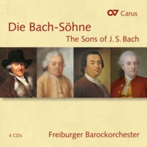 Bach - The Bach Sons - Symphonies And Conc ryhmässä CD @ Bengans Skivbutik AB (5574486)