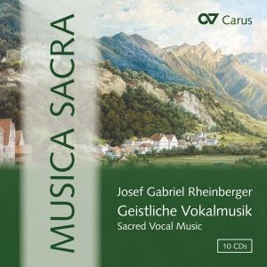 Rheinberger - Musica Sacra - Sacred Vocal Music ryhmässä CD / Klassiskt @ Bengans Skivbutik AB (5574492)