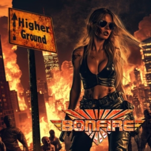Bonfire - Higher Ground ryhmässä Minishops / Bonfire @ Bengans Skivbutik AB (5574498)