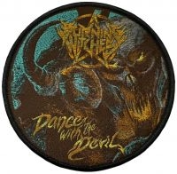 Burning Witches - Patch Dance With The Devil (9,7 Cm) ryhmässä MERCHANDISE / Kangasmerkki / Heavy Metal @ Bengans Skivbutik AB (5574611)
