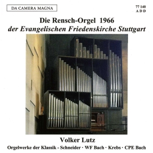 Lutz Volker - Orgelwerke Der Klassik ryhmässä CD / Klassiskt @ Bengans Skivbutik AB (5574865)